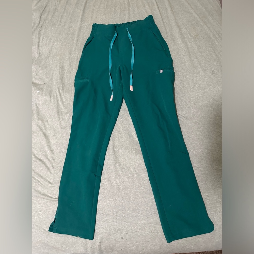 FIGS - XSP Highwaisted Skinny Pants, dark green
